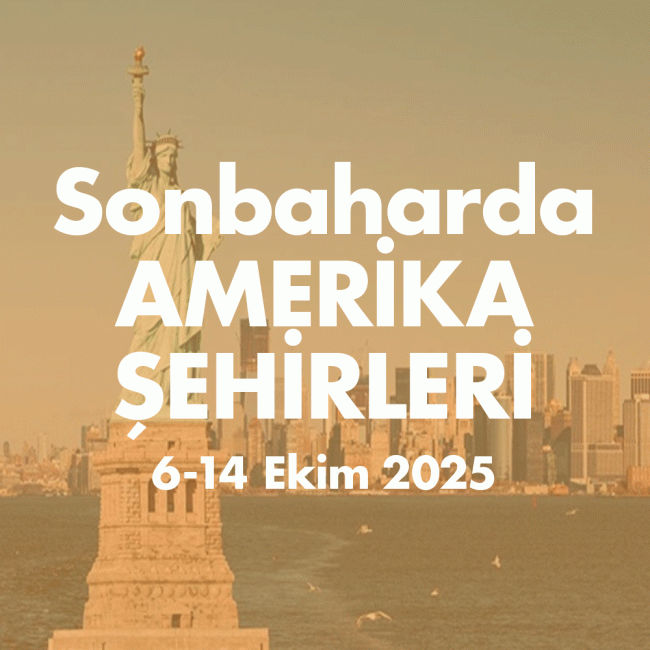 SONBAHARDA AMERIKA ŞEHİRLERİ 6-14 EKIM 2025